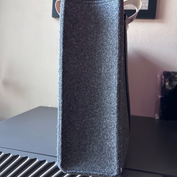 Chloe Large Woody Tote Bag, Grey - Picture 3 of 11